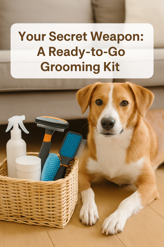 Create a Grooming Caddy