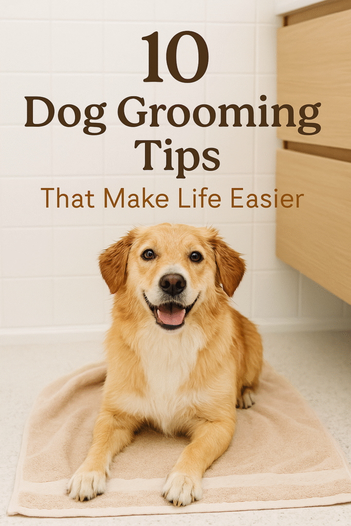 Dog Grooming Tips to Make Your Life Easier