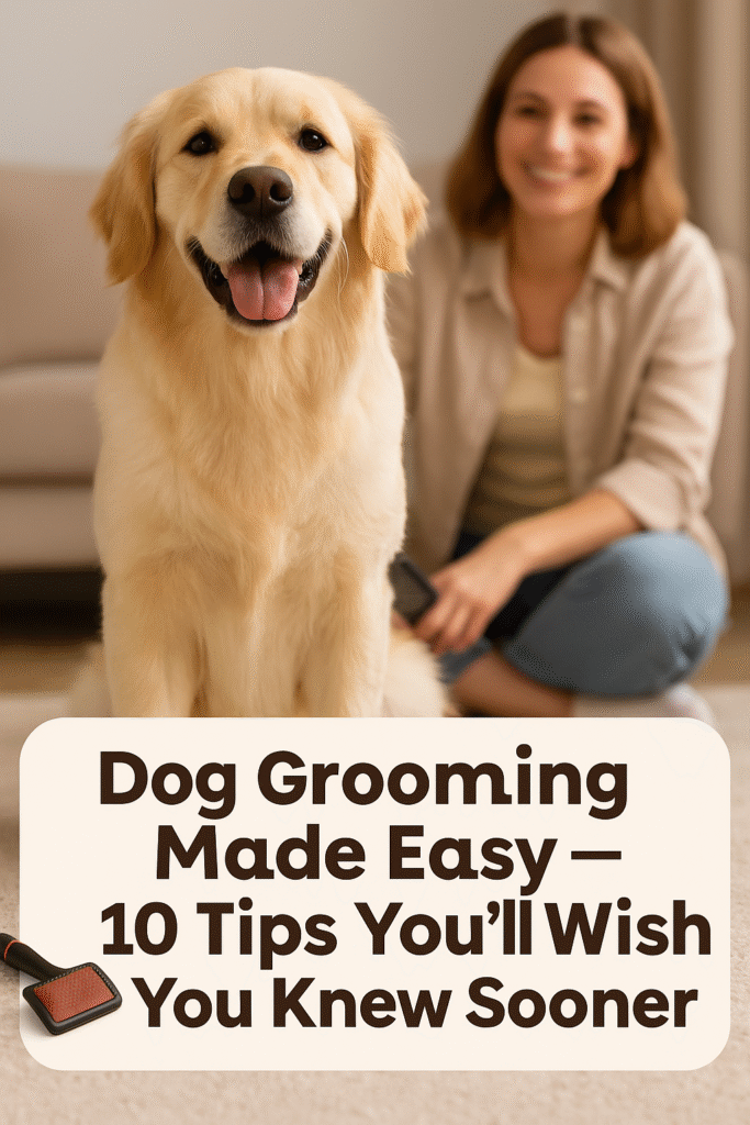Grooming Should Not Feel Ruff