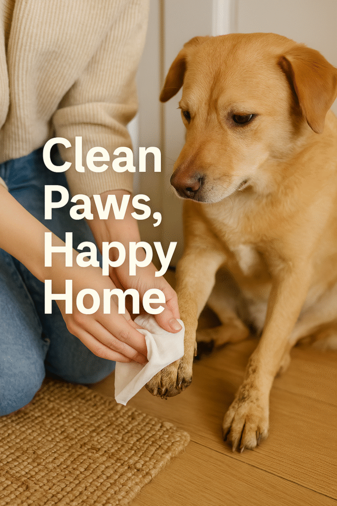 Use Pet Wipes for Quick Cleanups