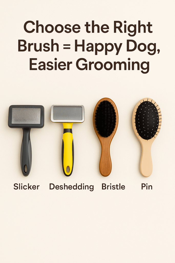 Use the Right Brush for Your Dog’s Coat