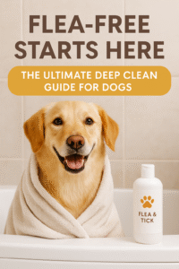 Best Deep Cleansing Shampoo for Dogs with Fleas & Ticks