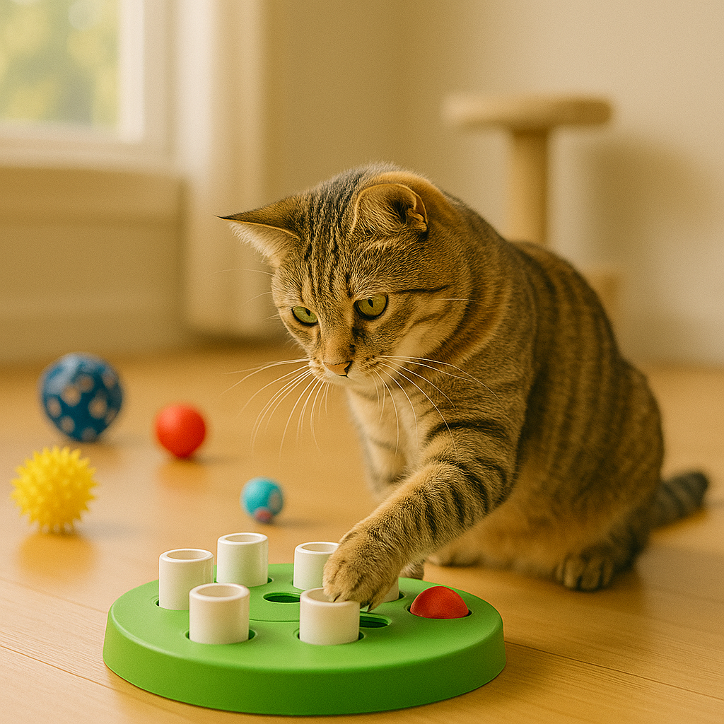 How to Keep Your Cat Entertained All Day with Enrichment Activities