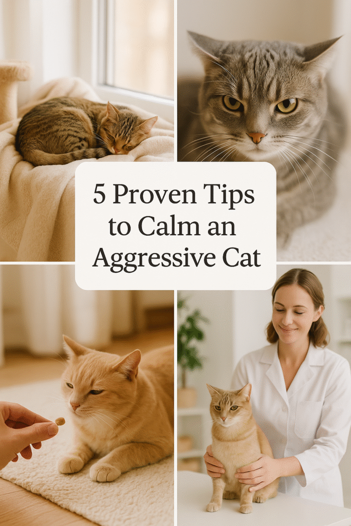 5 Proven Tips to Calm an Aggressive Cat