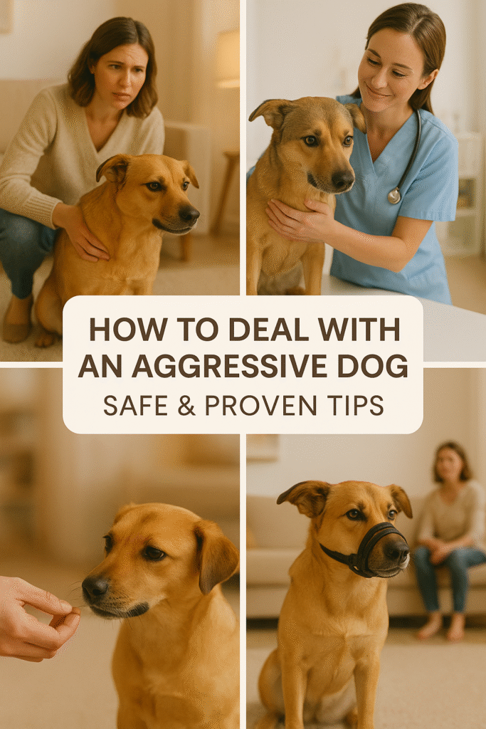 How to Handle an Aggressive Dog Without Getting Hurt