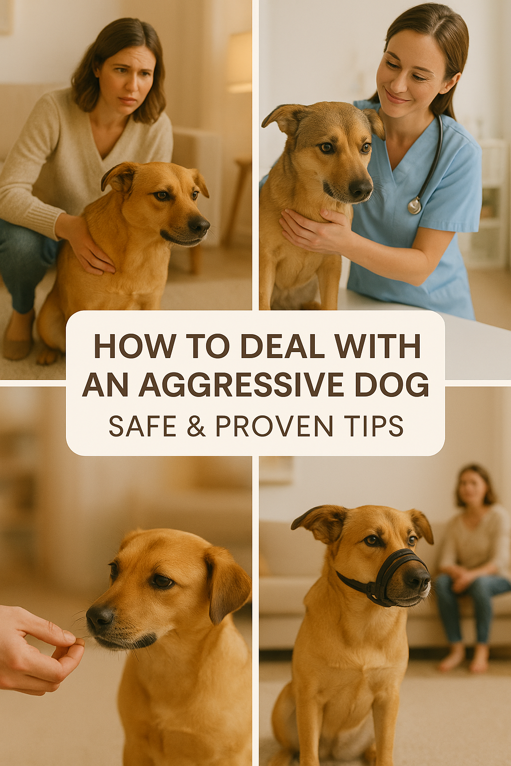 How to Handle an Aggressive Dog Without Getting Hurt