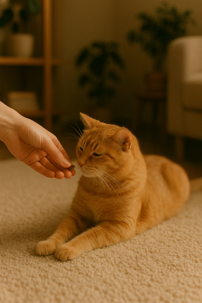 Reward Calm Behavior with Positive Reinforcement