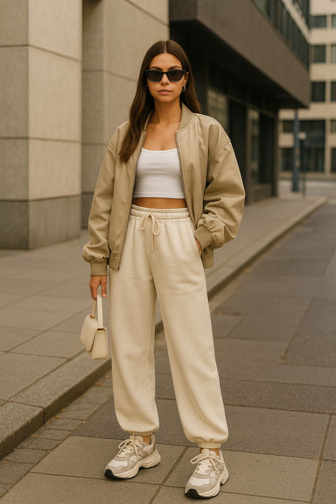 Sporty Luxe Streetwear