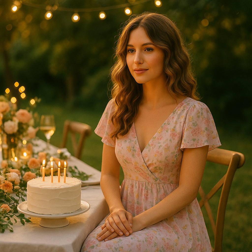 Elegant Floral Maxi Dresses for Birthday Dinners