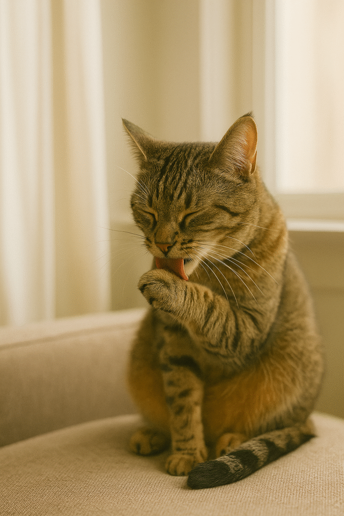 Excessive Grooming or Overgrooming