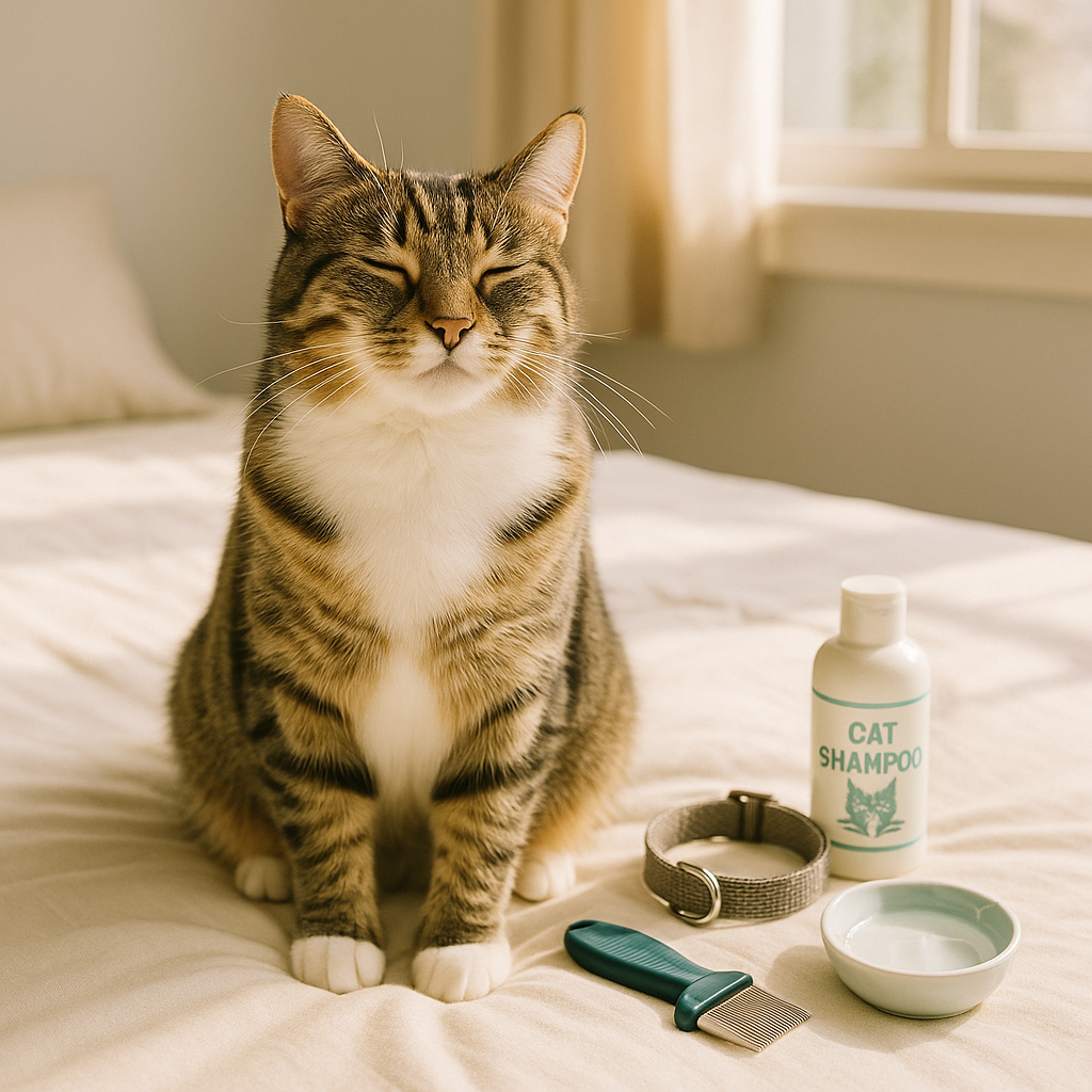 How to Identify and Treat Fleas, Ticks & Parasites in Cats (Complete 2025 Guide)